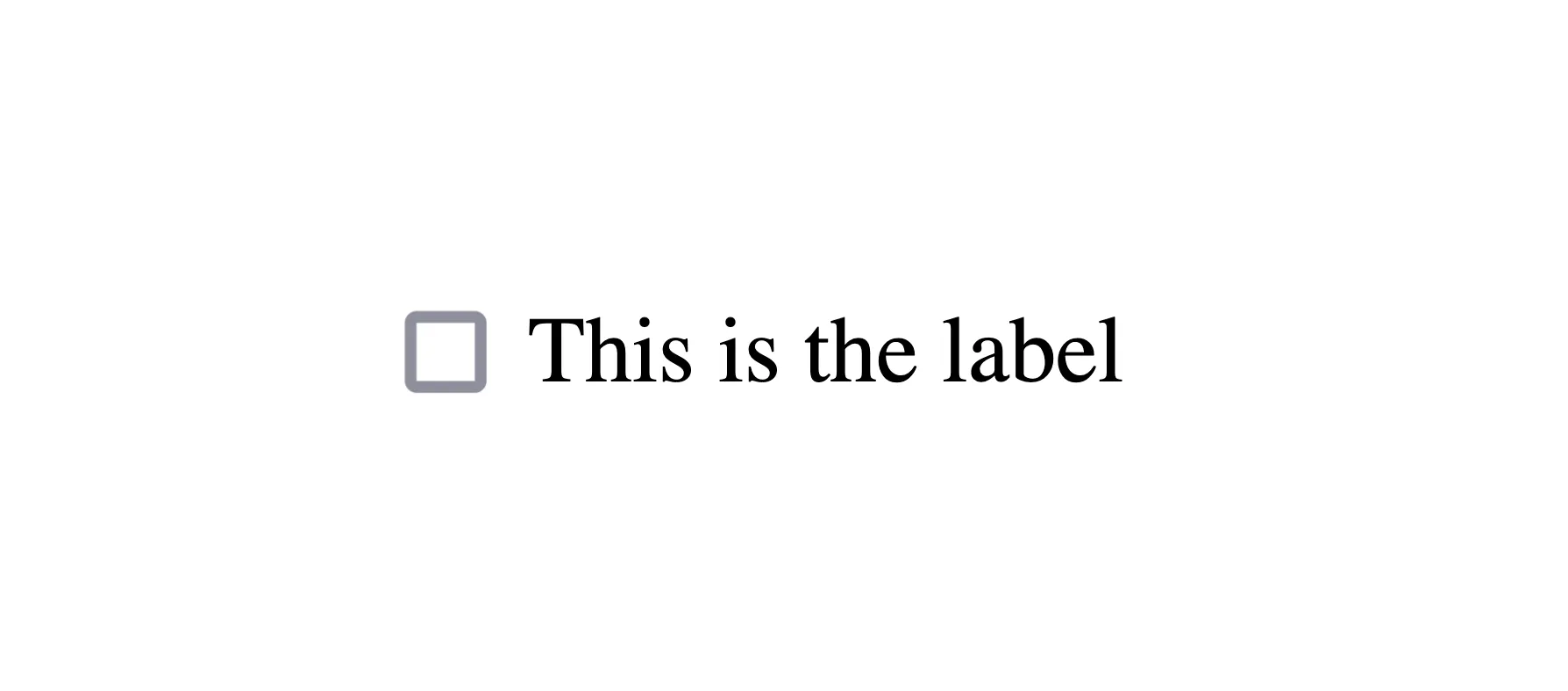 An unstyled HTML radio form element
